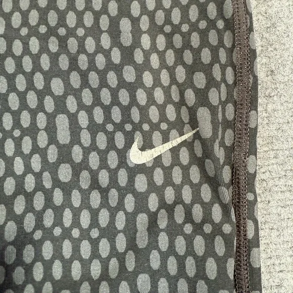 Nike Dri-Fit‎ Tights Womens Medium Black Run Fast Live Fearless Spotted Workout - Picture 5 of 15